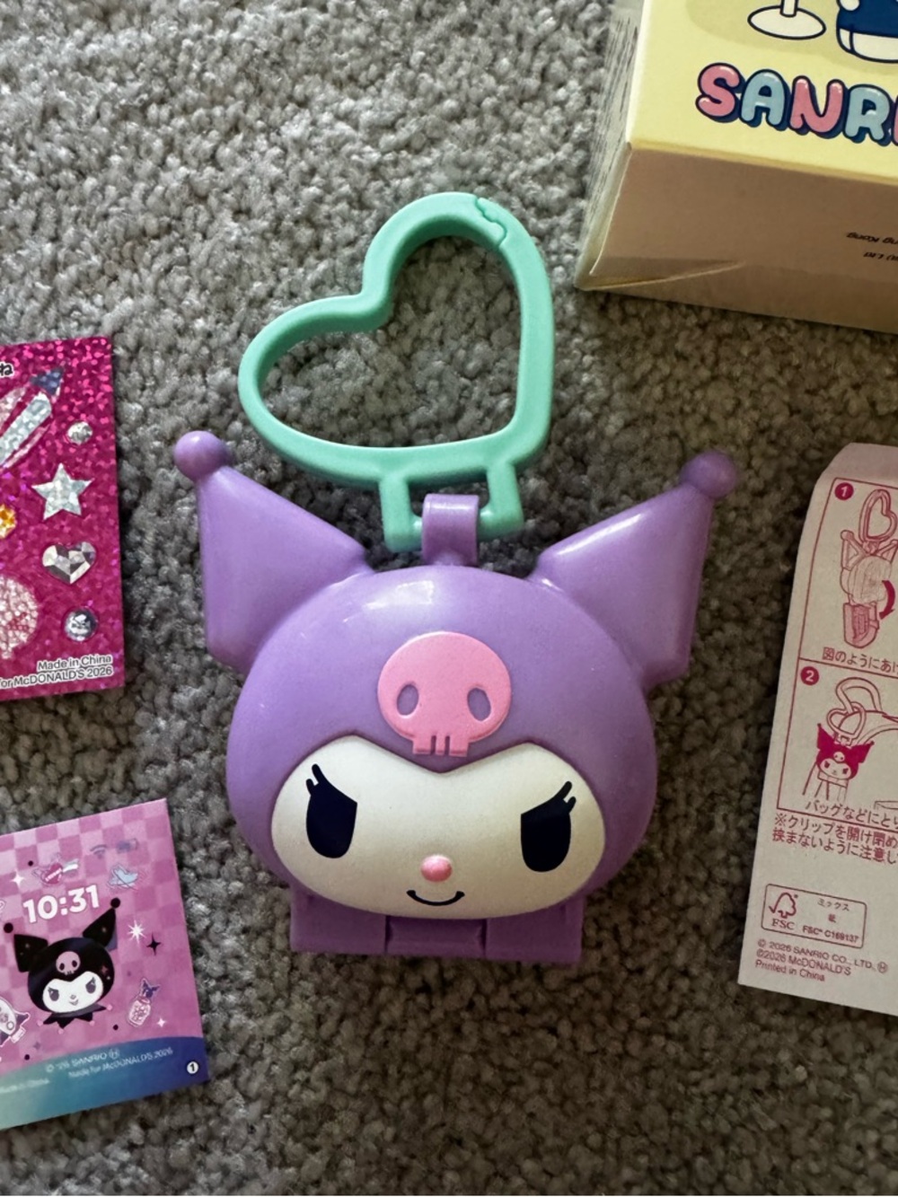 Japan McDonald’s happy meal toy - Kuromi
